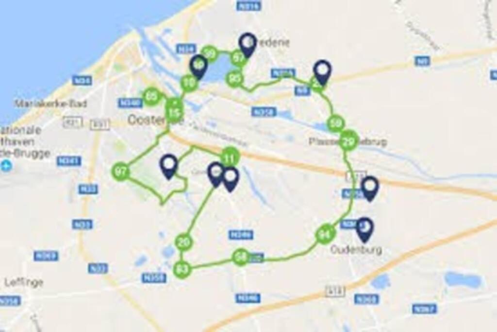 אוסטנדה Die Huis 14-Een Oase Van Rust Tussen Polders En Kust מראה חיצוני תמונה